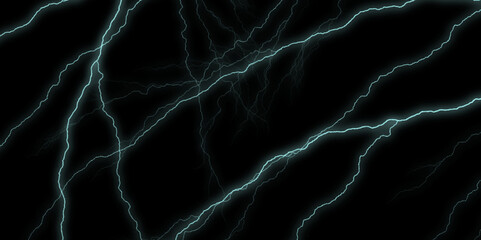 Black, blue Marble Texture Template Background. Abstract Watercolor Vector blue and black cracked. Lightning Effect Overlay, Isolated Electric Thunderstorm Bolt Strikes on Dark Night Sky Background. 