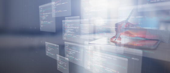 Mobile Application Development and Software Programming Visualization on Smartphone.