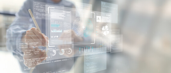 Big Data Analytics and Business Intelligence Dashboard Interface in Digital Environment.