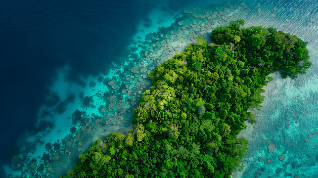 Green grass meets serene waters, whether a calm lake, vast sea, or vibrant ocean, often adorned with dew drops and surrounded by lush nature and distant trees - Powered by Adobe