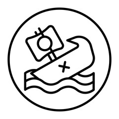 Shipwreck Vector Icons