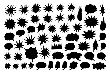 Comic Pop Art Bubble Sticker Set