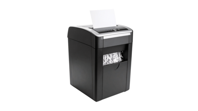 Paper shredder used in the office