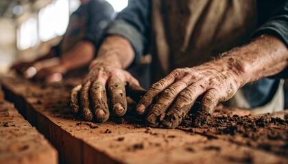 hands of old woman