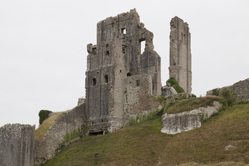 Corfe Castle Ruins