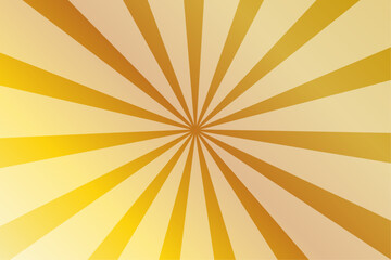 Simple Radial Line Background Gold
