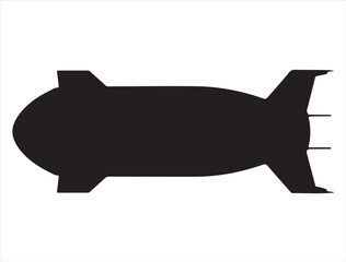 Bomb Silhouette