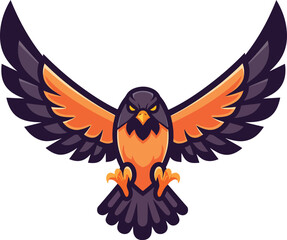 Majestic Bengal Tiger Head Emblem Fierce Wild Animal Mascot Design