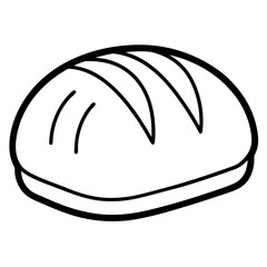 Traditional Loaf Linear Icon