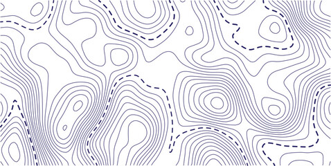 Topographic map background geographic line map. luxury abstract blue line art design geography concept vector illustration topo contour grid abstract backdrop background.