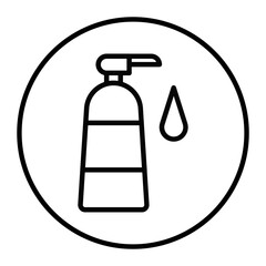 Hand Sanitizer Vector Icons