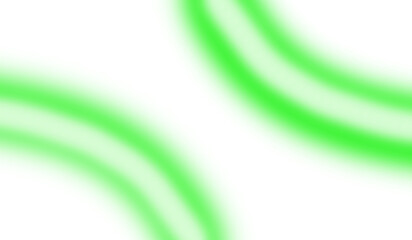 Abstract green and blue wave background with curved lines and light design elements