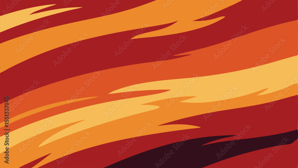 Poster abstract warm toned background with transparent layered shapes suitable for various creative project