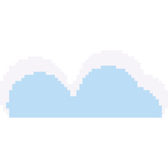 Cloud Pixel Art
