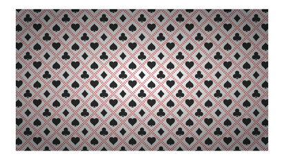 Pattern card suits background. Spades, hearts, diamonds, clubs. Vector illustration.