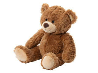 Obraz premium Teddy bear isolated on transparent background