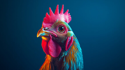 close up of a rooster