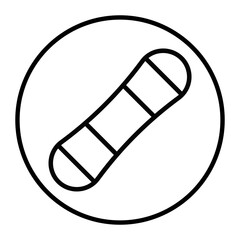 Snowboard Vector Icons