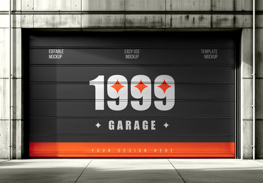 Garage Door Mockup