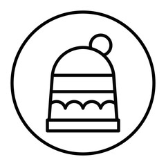 Winter Hat Vector Icons