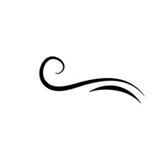 Obraz premium Vintage swirl illustration 