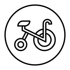 Tricycle Vector Icons