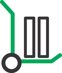 colourful business icon transparent vector 