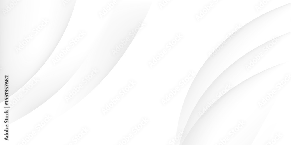 Poster white geometric abstract background overlap layer on bright space with lines effect decoration. mode