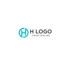 H Logo Design – Modern Corporate Letter H Logo Vector