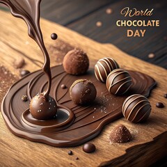 world chocolate day design