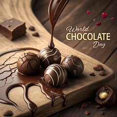 world chocolate day design