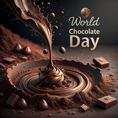 world chocolate day design