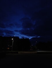 lightning in the city