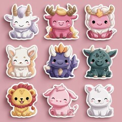 Pixel Art Fantasy Creatures Collection