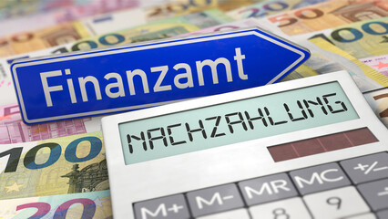 Nachzahlung an das Finanzamt
