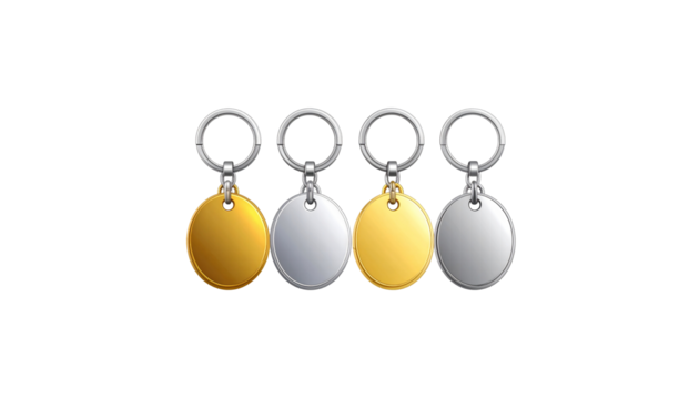 Keychain on white background - Powered by Adobe