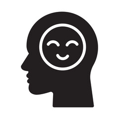 Mental health Vector Icon which can easily modify or edit