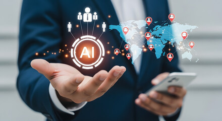 Global AI Network and People Connection