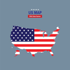 us map with state names