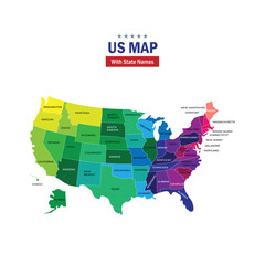 us map with state names