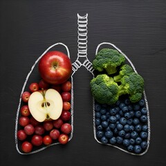 Healthy Lungs Nourishing Your Respiratory System with Fruits and Vegetables