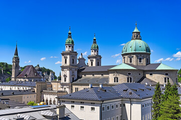 Catholic Cathedral in Salzburg, Salzburgerland, Austria