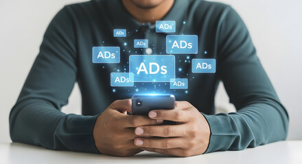 Mobile Marketing with Digital Ads Interface