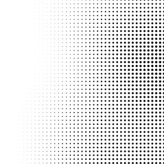 The halftone texture is monochrome. Vector chaotic background
