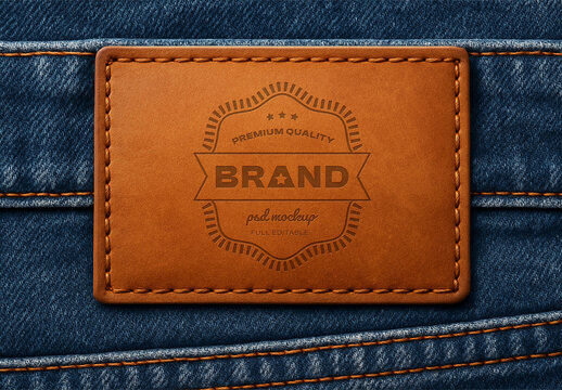 Lebel Jeans Logo Mockup
