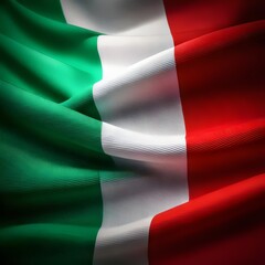 waving flag of italy