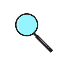 Magnifying Glass Icon – Search Tool Symbol
