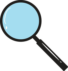 Magnifying Glass Icon – Search Tool Symbol