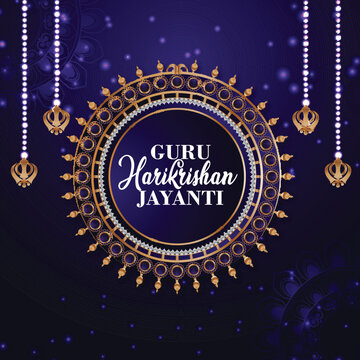 Guru harikrishan jayanti design concept