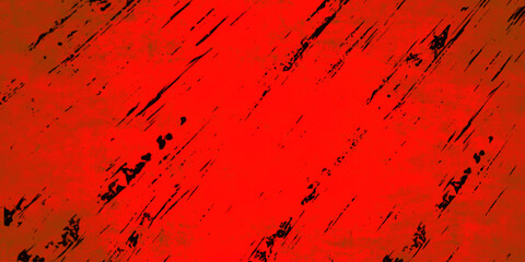 Abstract red grunge brush stroke background. Vector illustration Black and Red Grunge Brush Background